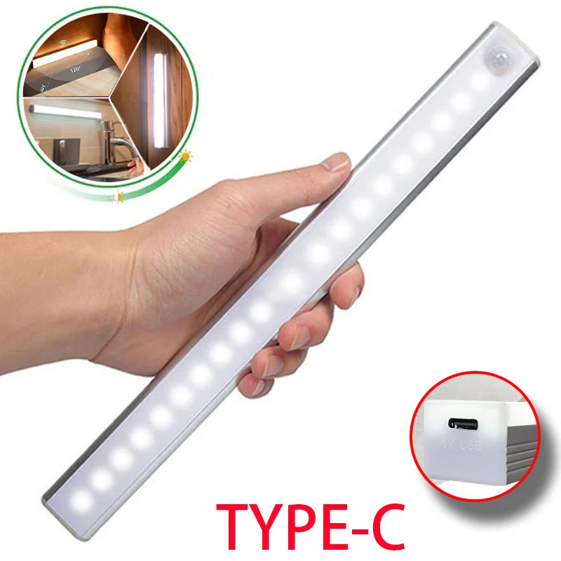 Night Lights Wireless LED Motion Sensor Lamp USB